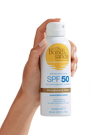 Broad Spectrum SPF 50 Fragrance Free Sunscreen Spray With Reef Friendly Ingredients
