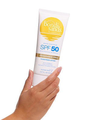SPF 50 Fragrance Free Sunscreen Lotion