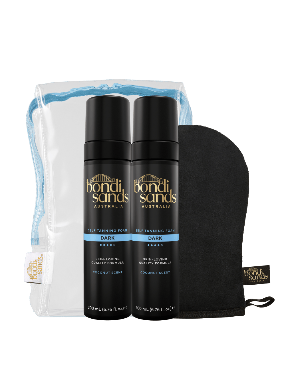 bondi sands handschuh Dark Self Tanning Foam and Application Mitt Bundle – Bondi Sands USA