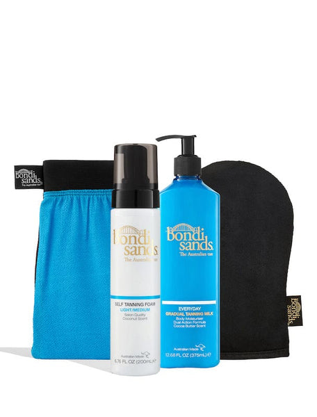 Light/Medium Self Tanning Routine Bundle - Bondi Sands USA
