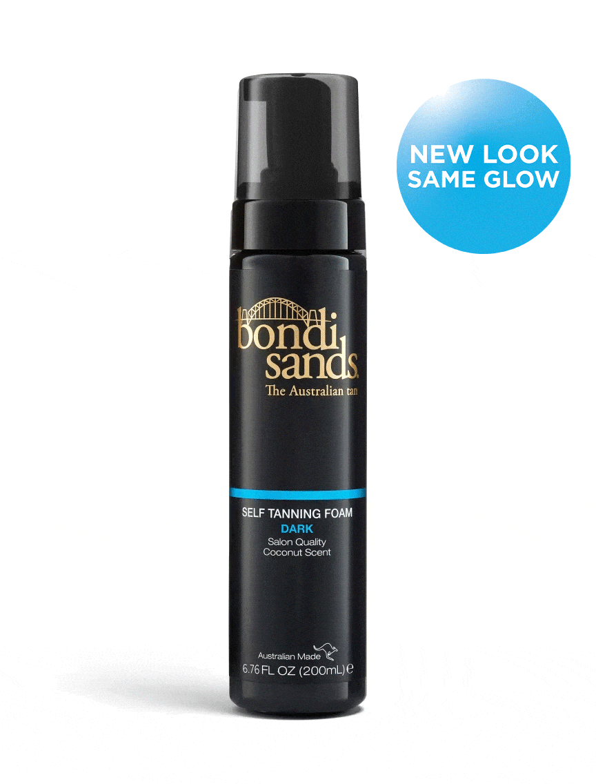 Australian Made Dark Self Tanning Foam Bottle