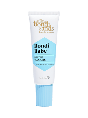 Bondi Babe Clay Mask Bottle Blue Skincare