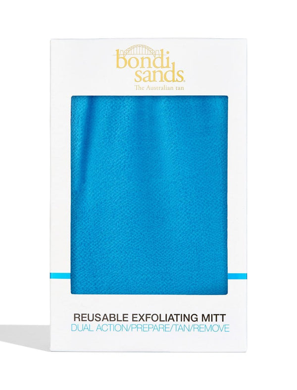 Dual Action Reusable Exfoliating Mitt in Bondi Sands Packaging