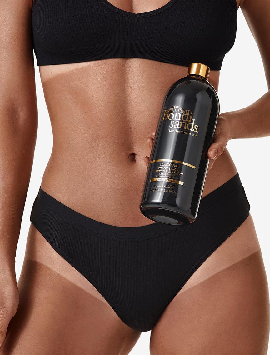 Professional Two Hour Express Liquid Gold Spray Tan Solution
