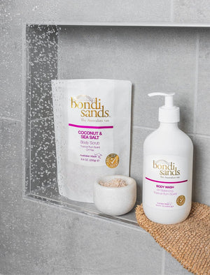 Bondi Sands Tropical Rum Scented Body Scrub and Body Wash
