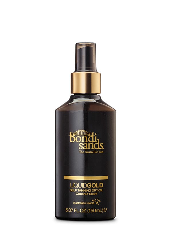 Spritzing Coconut Scented Liquid Gold Self Tanning Dry Oil